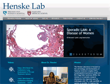 Tablet Screenshot of henskelab.org